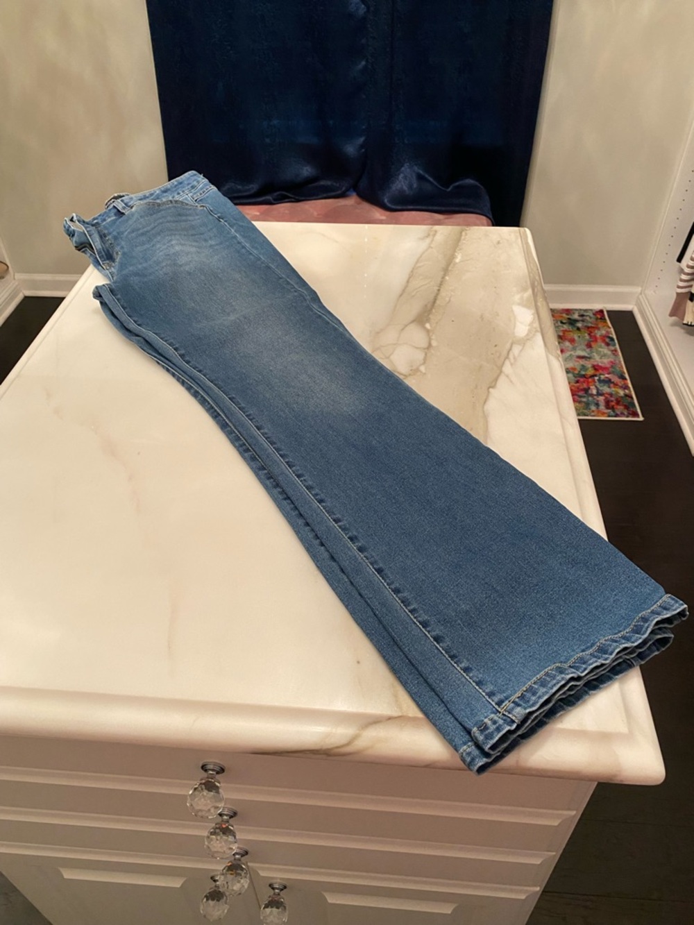 d. jeans Women's Blue Boot Cut Jeans - Picture 3 of 6